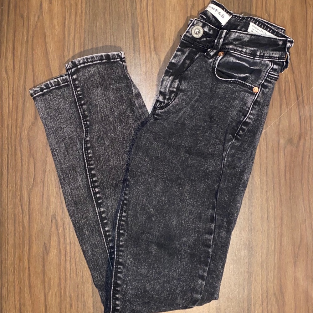 Pacsun acid wash skinny jeans